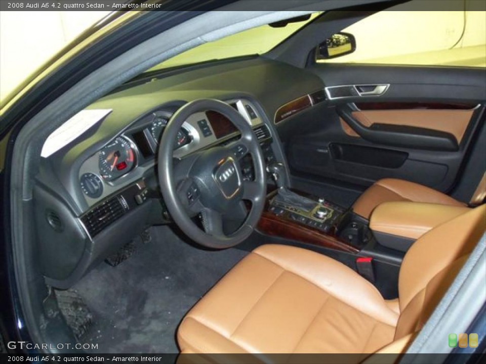 Amaretto Interior Prime Interior for the 2008 Audi A6 4.2 quattro Sedan #45275497