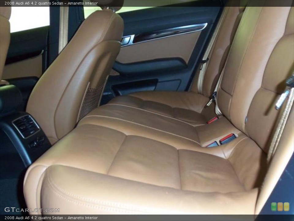 Amaretto Interior Photo for the 2008 Audi A6 4.2 quattro Sedan #45275537