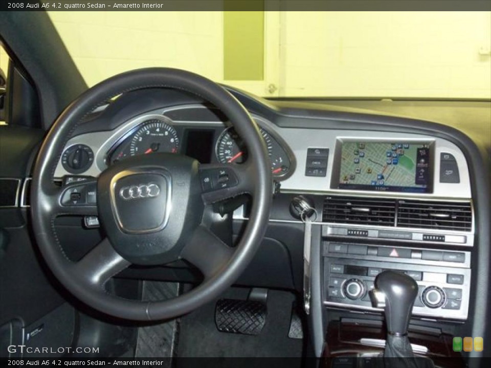 Amaretto Interior Dashboard for the 2008 Audi A6 4.2 quattro Sedan #45275549