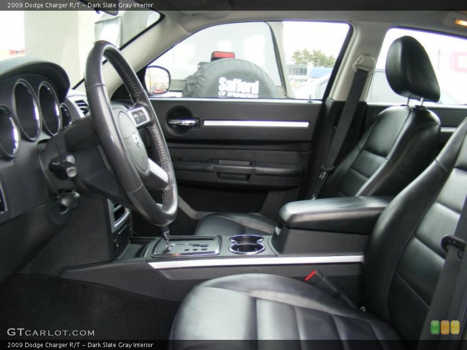 Dark Slate Gray Interior Photo for the 2009 Dodge Charger R/T #45276293
