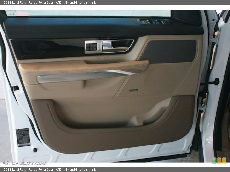Almond/Nutmeg Interior Door Panel for the 2011 Land Rover Range Rover Sport HSE #45276481