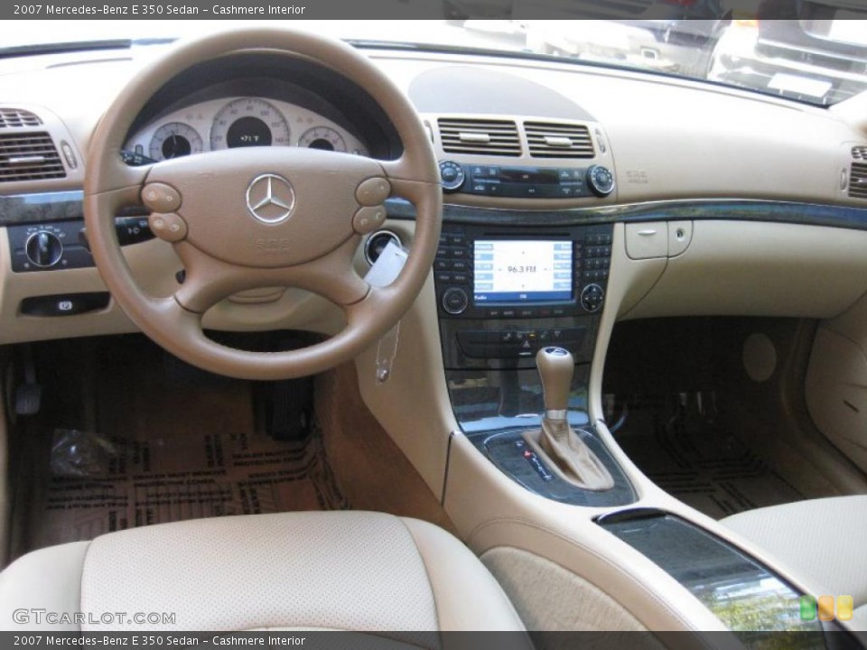 Cashmere Interior Dashboard for the 2007 Mercedes-Benz E 350 Sedan #45277601