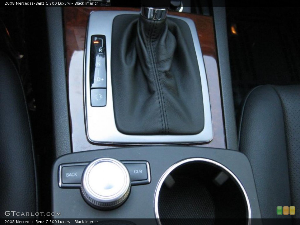 Black Interior Transmission for the 2008 Mercedes-Benz C 300 Luxury #45277893