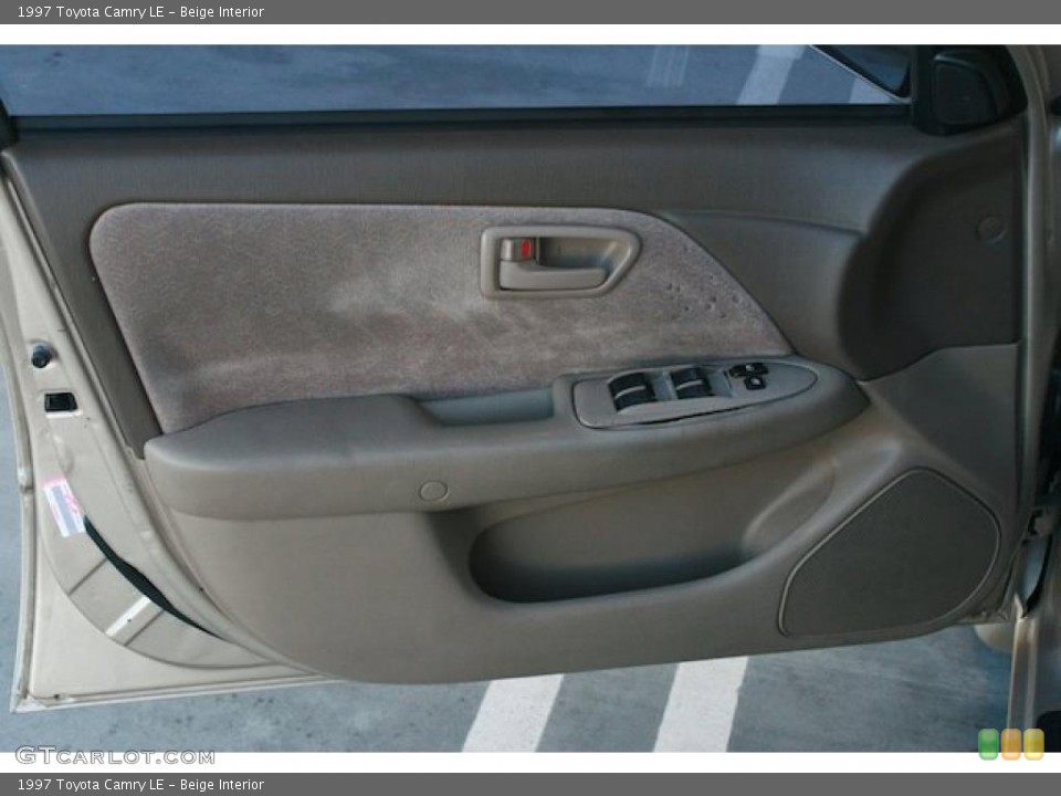 Beige Interior Door Panel for the 1997 Toyota Camry LE #45278157