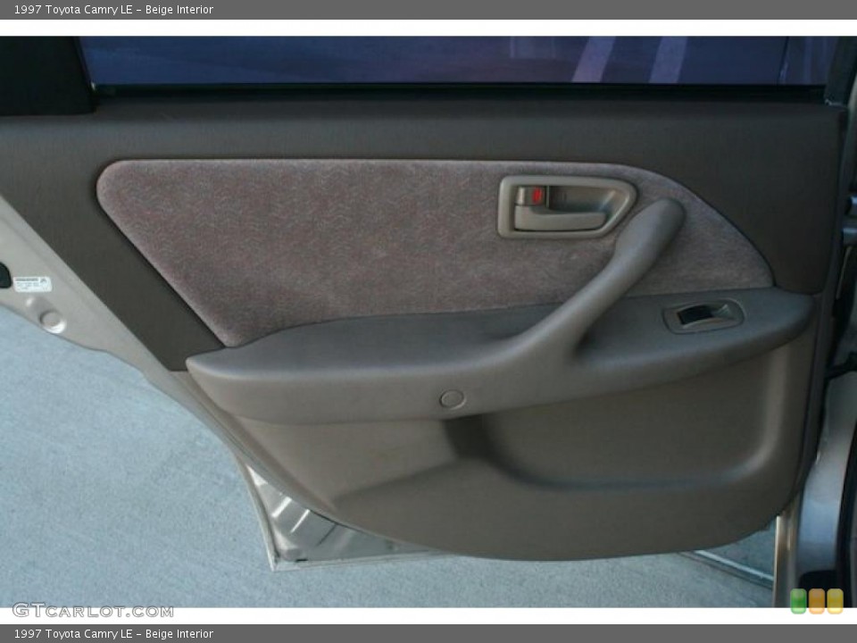 Beige Interior Door Panel for the 1997 Toyota Camry LE #45278161