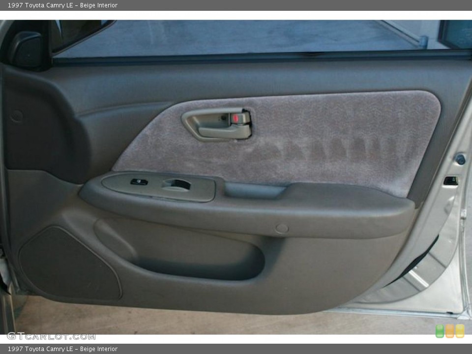 Beige Interior Door Panel for the 1997 Toyota Camry LE #45278169