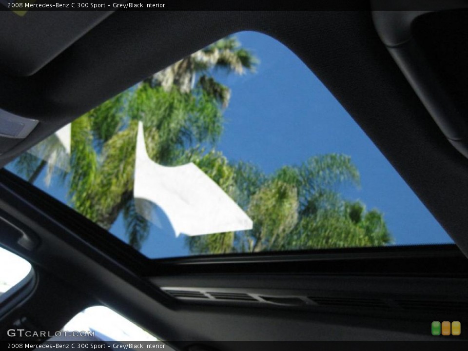 Grey/Black Interior Sunroof for the 2008 Mercedes-Benz C 300 Sport #45278337