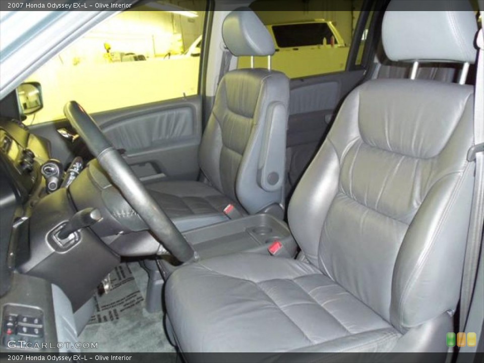 Olive Interior Photo For The 2007 Honda Odyssey Ex L