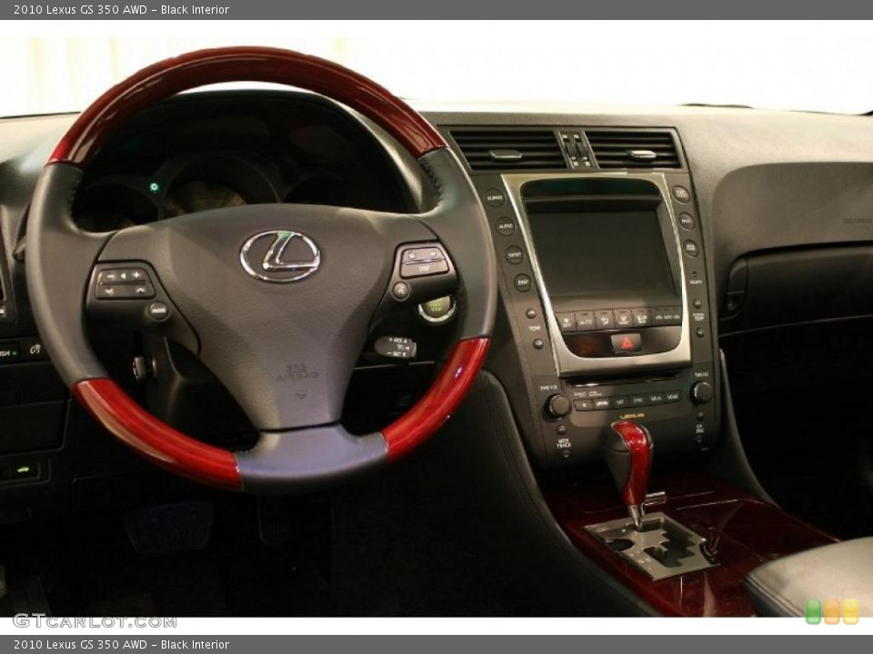 Black Interior Controls for the 2010 Lexus GS 350 AWD #45285207