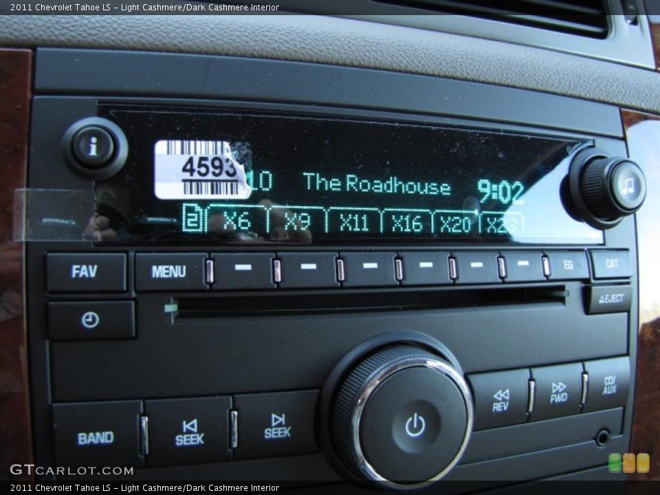 Light Cashmere/Dark Cashmere Interior Controls for the 2011 Chevrolet Tahoe LS #45285739