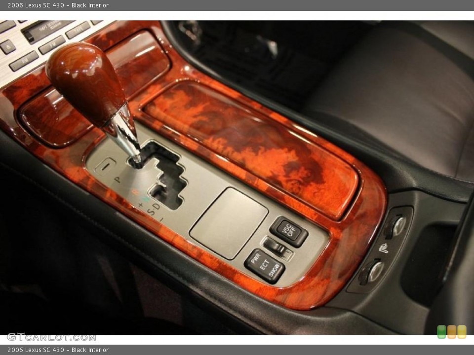 Black Interior Transmission for the 2006 Lexus SC 430 #45286591