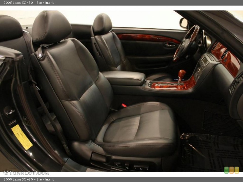 Black Interior Photo for the 2006 Lexus SC 430 #45286615