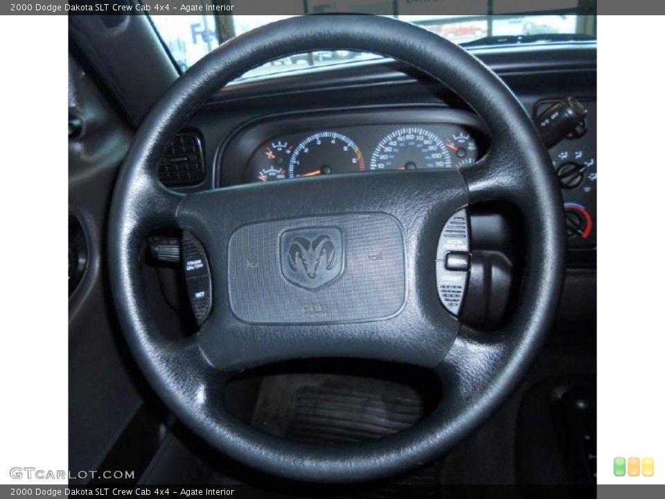 Agate Interior Steering Wheel for the 2000 Dodge Dakota SLT Crew Cab 4x4 #45288291