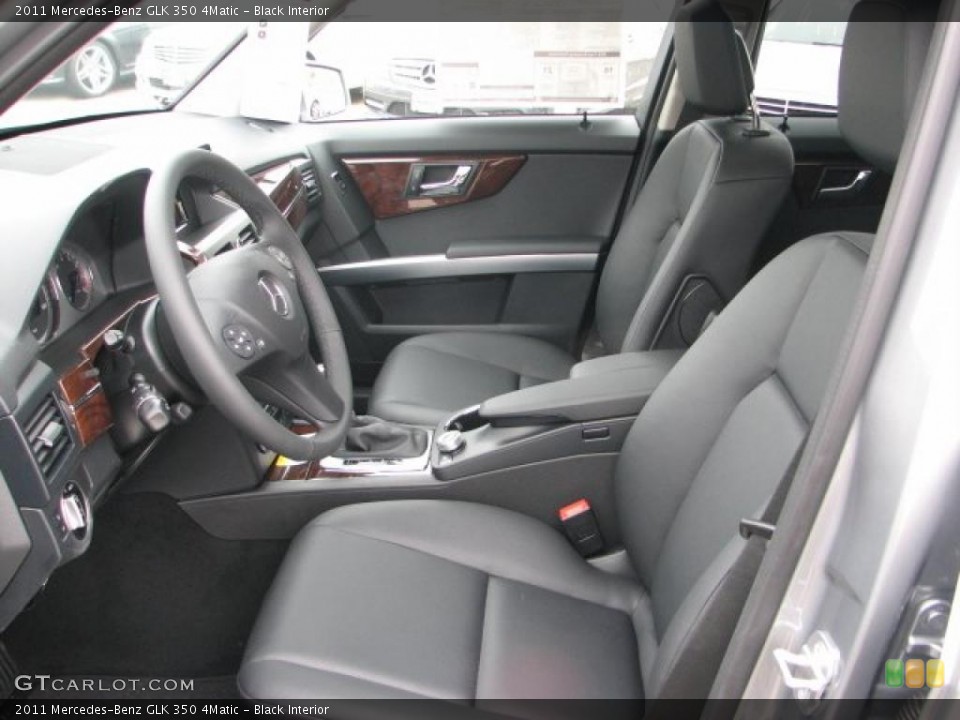 Black Interior Photo for the 2011 Mercedes-Benz GLK 350 4Matic #45288499