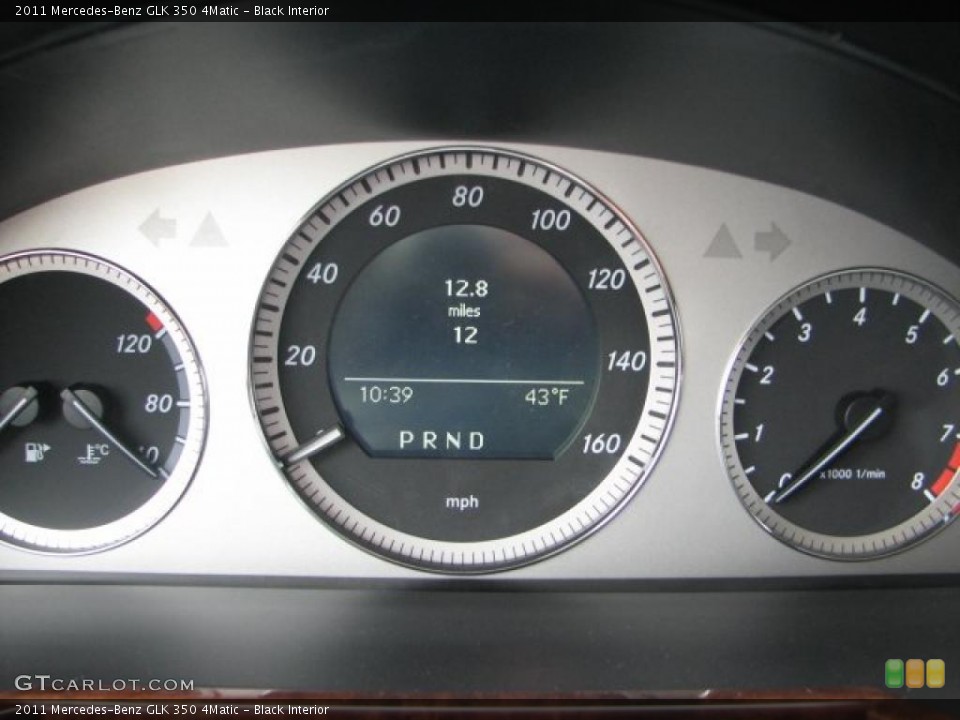 Black Interior Gauges for the 2011 Mercedes-Benz GLK 350 4Matic #45288503