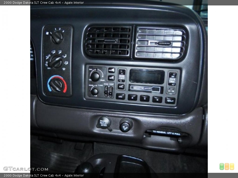 Agate Interior Controls for the 2000 Dodge Dakota SLT Crew Cab 4x4 #45288759