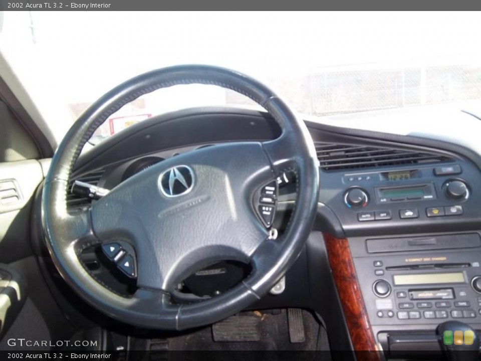 Ebony Interior Dashboard for the 2002 Acura TL 3.2 #45291501