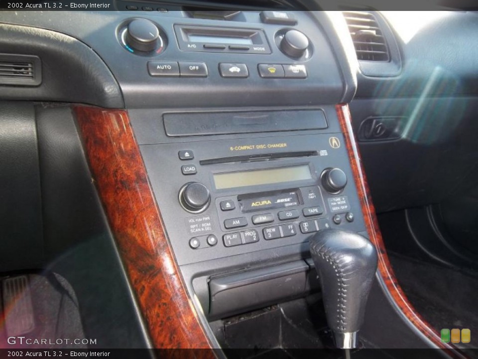 Ebony Interior Controls for the 2002 Acura TL 3.2 #45291561