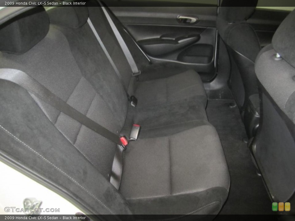 Black Interior Photo for the 2009 Honda Civic LX-S Sedan #45293437