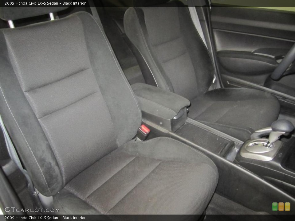 Black Interior Photo for the 2009 Honda Civic LX-S Sedan #45293461