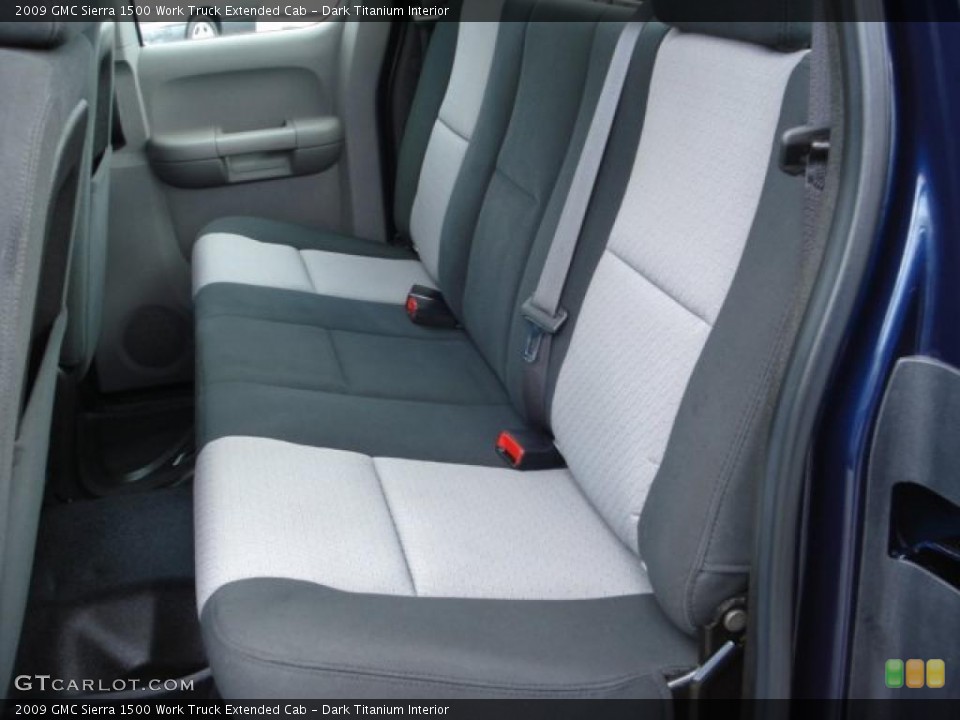 Dark Titanium Interior Photo for the 2009 GMC Sierra 1500 Work Truck Extended Cab #45294577