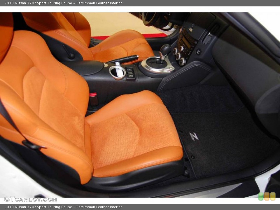 Persimmon Leather Interior Photo for the 2010 Nissan 370Z Sport Touring Coupe #45294969