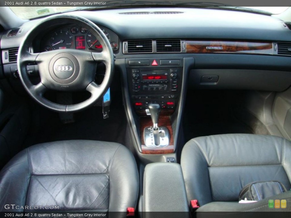 Tungsten Grey Interior Dashboard for the 2001 Audi A6 2.8 quattro Sedan #45296097