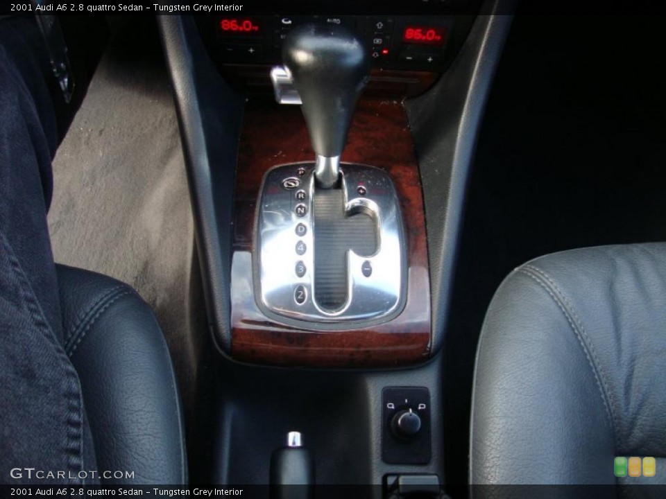 Tungsten Grey Interior Transmission for the 2001 Audi A6 2.8 quattro Sedan #45296189