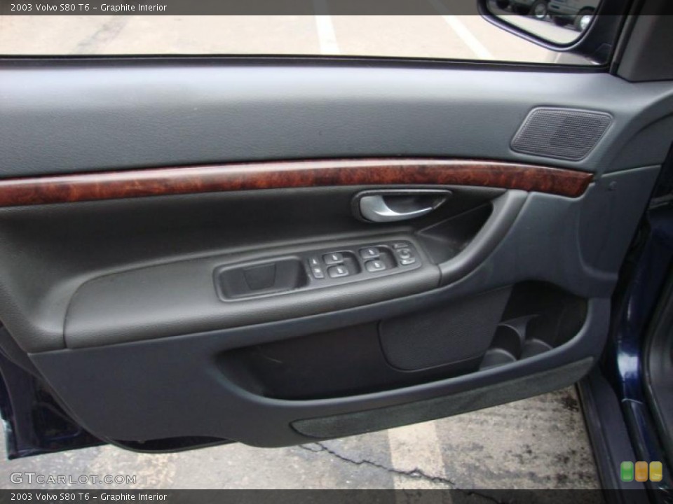 Graphite Interior Door Panel for the 2003 Volvo S80 T6 #45297197