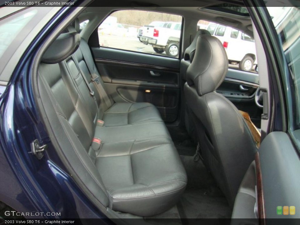 Graphite Interior Photo for the 2003 Volvo S80 T6 #45297365