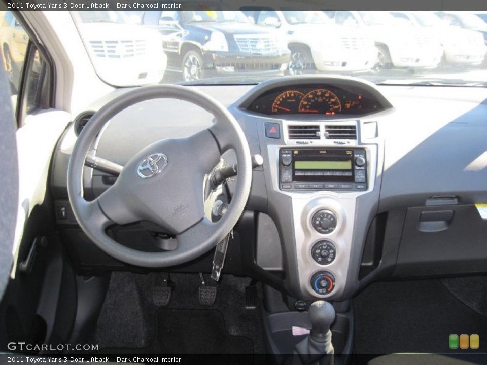 Dark Charcoal Interior Dashboard for the 2011 Toyota Yaris 3 Door Liftback #45297449