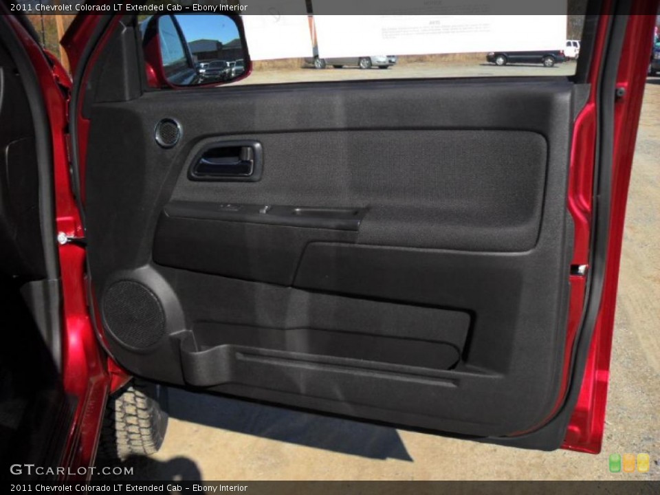 Ebony Interior Door Panel for the 2011 Chevrolet Colorado LT Extended Cab #45298985