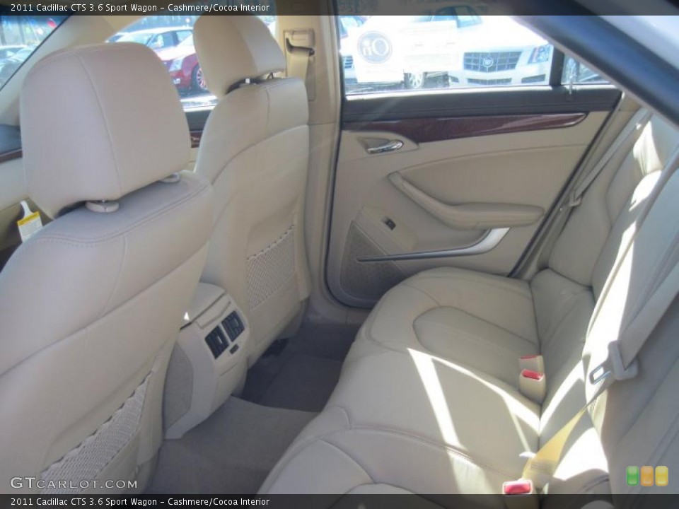 Cashmere/Cocoa Interior Photo for the 2011 Cadillac CTS 3.6 Sport Wagon #45299617
