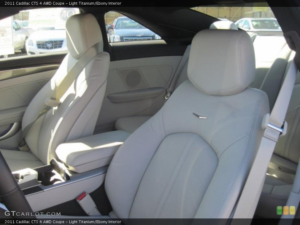 Light Titanium/Ebony Interior Photo for the 2011 Cadillac CTS 4 AWD Coupe #45300053