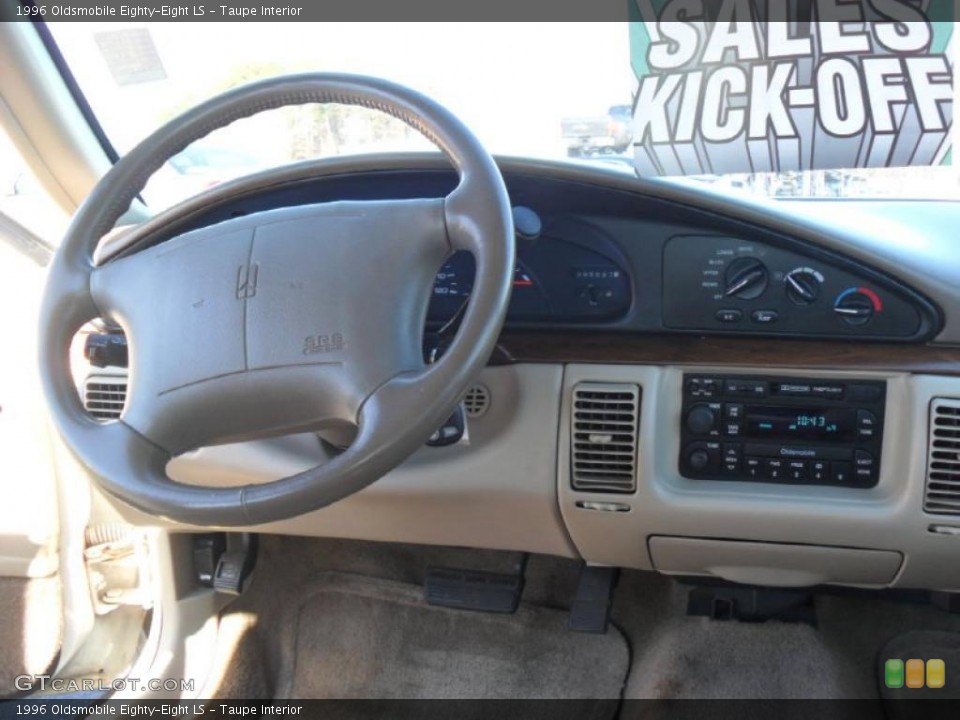 Taupe Interior Dashboard for the 1996 Oldsmobile Eighty-Eight LS #45300621