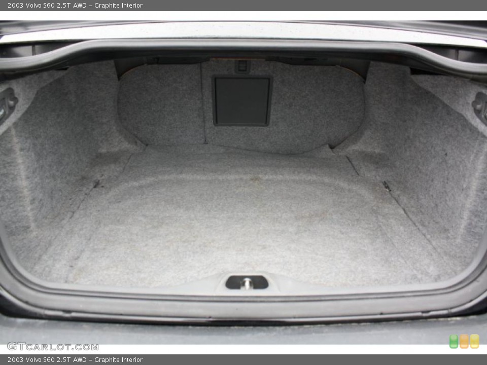 Graphite Interior Trunk for the 2003 Volvo S60 2.5T AWD #45302829