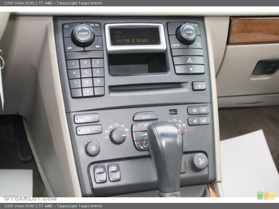 Taupe/Light Taupe Interior Controls for the 2005 Volvo XC90 2.5T AWD #45304233