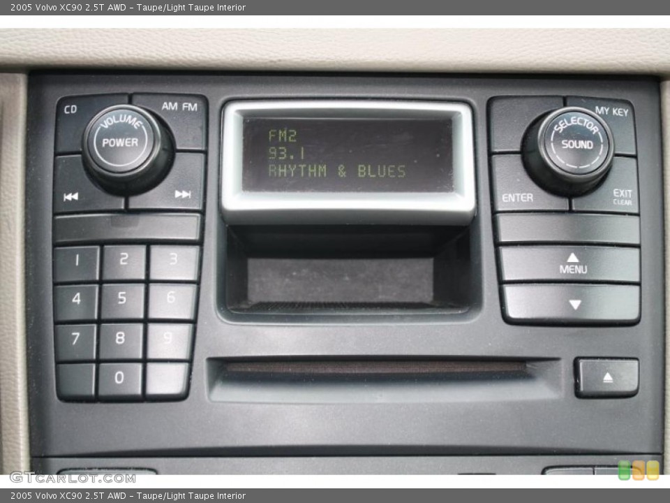 Taupe/Light Taupe Interior Controls for the 2005 Volvo XC90 2.5T AWD #45304241