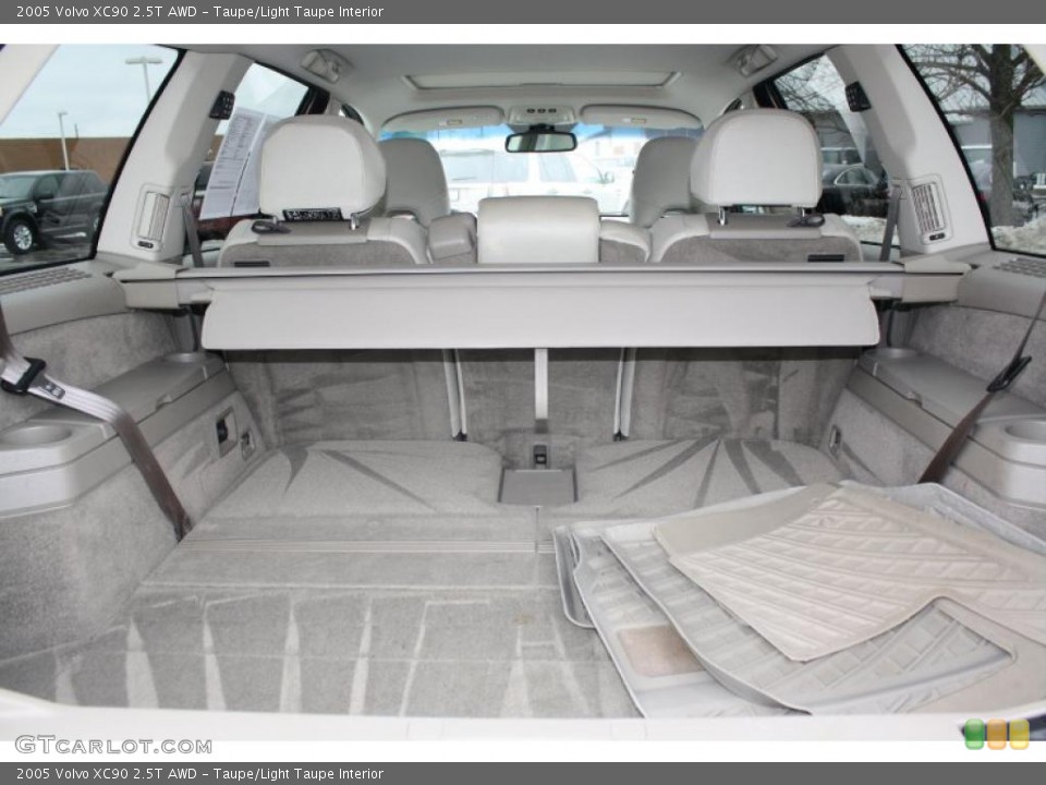Taupe/Light Taupe Interior Trunk for the 2005 Volvo XC90 2.5T AWD #45304321