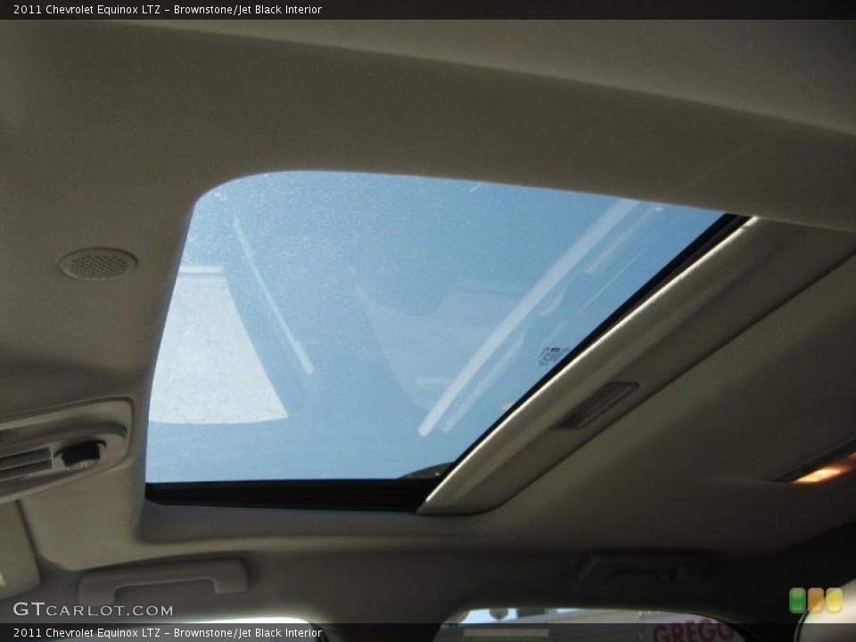 Brownstone/Jet Black Interior Sunroof for the 2011 Chevrolet Equinox LTZ #45305241