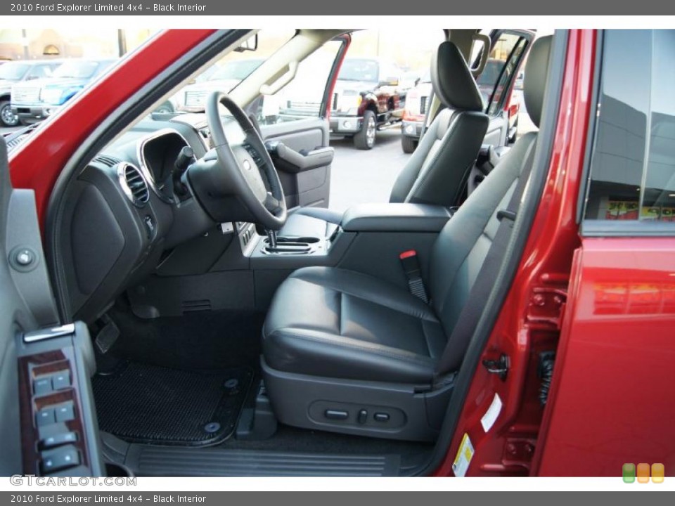 Black Interior Photo for the 2010 Ford Explorer Limited 4x4 #45305483