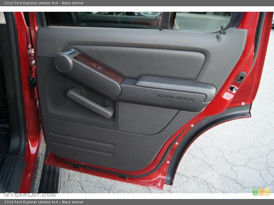 Black Interior Door Panel for the 2010 Ford Explorer Limited 4x4 #45305529