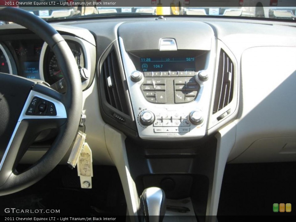 Light Titanium/Jet Black Interior Controls for the 2011 Chevrolet Equinox LTZ #45305833