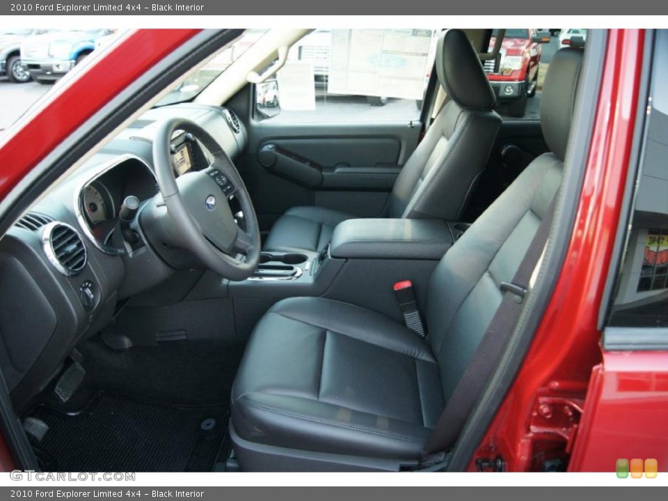 Black Interior Photo for the 2010 Ford Explorer Limited 4x4 #45305925
