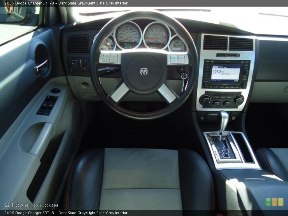 Dark Slate Gray/Light Slate Gray Interior Dashboard for the 2006 Dodge Charger SRT-8 #45306565