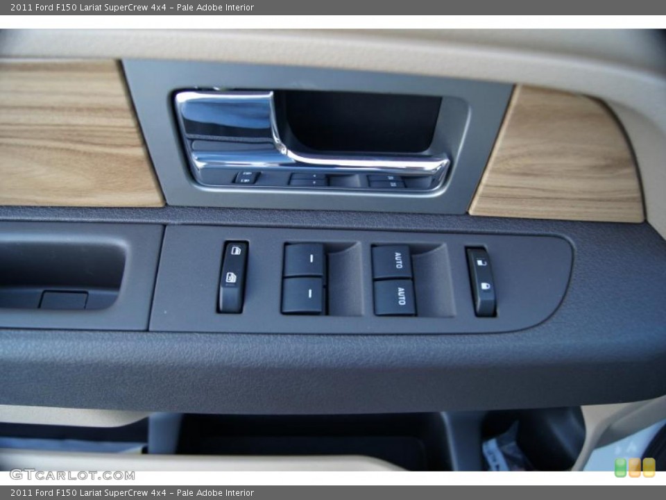 Pale Adobe Interior Controls for the 2011 Ford F150 Lariat SuperCrew 4x4 #45306757