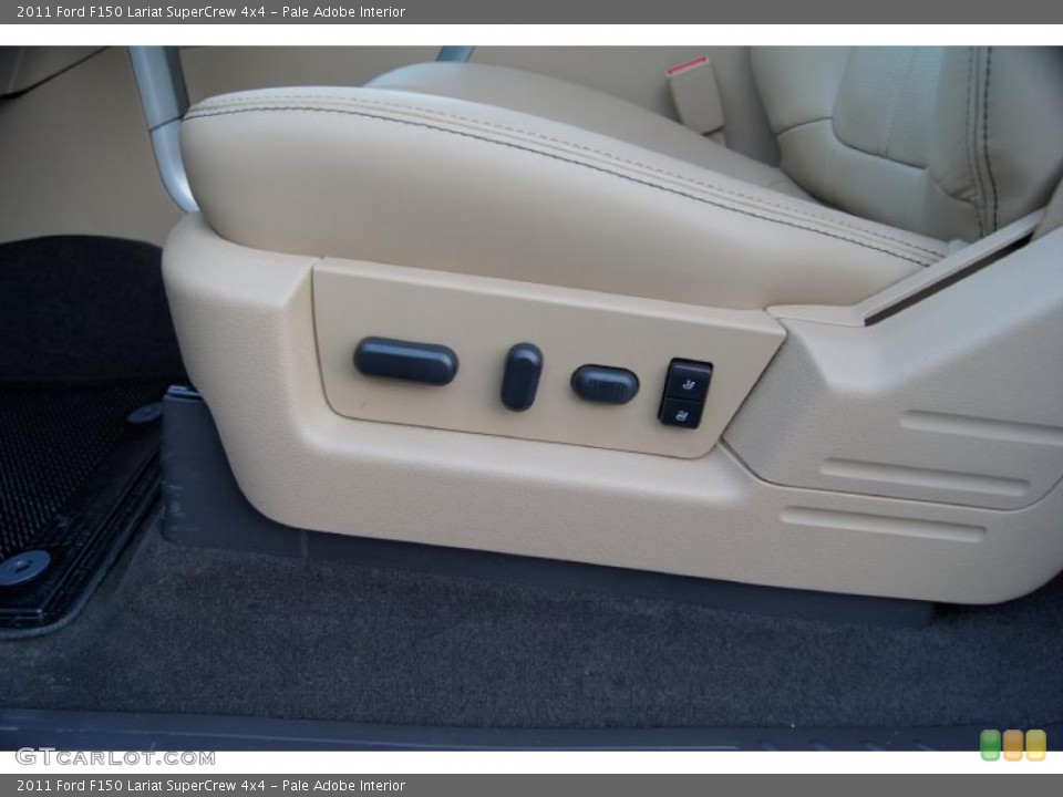 Pale Adobe Interior Controls for the 2011 Ford F150 Lariat SuperCrew 4x4 #45306773