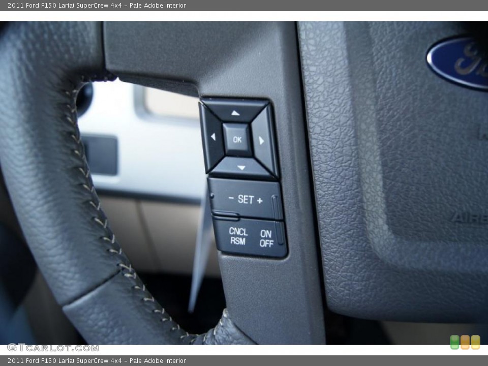 Pale Adobe Interior Controls for the 2011 Ford F150 Lariat SuperCrew 4x4 #45306801