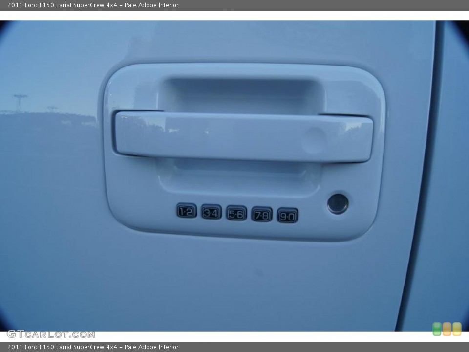 Pale Adobe Interior Controls for the 2011 Ford F150 Lariat SuperCrew 4x4 #45307237