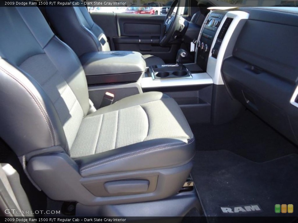 Dark Slate Gray Interior Photo for the 2009 Dodge Ram 1500 R/T Regular Cab #45307373